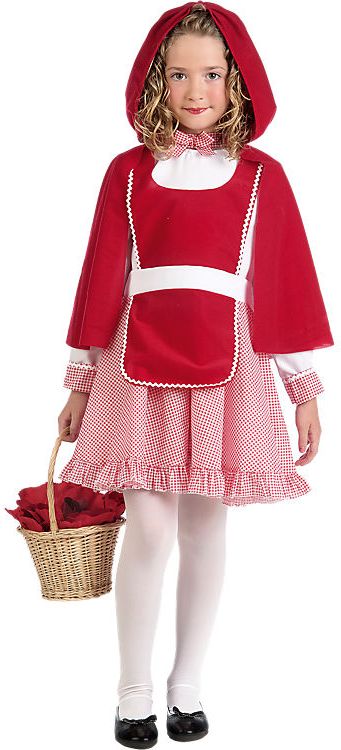 Meisjes Roodkapje Jurk