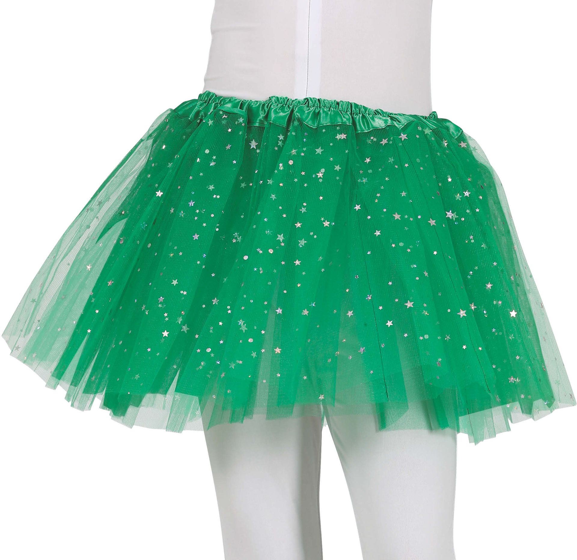 Meisjes Tutu Sterren Groen 30cm