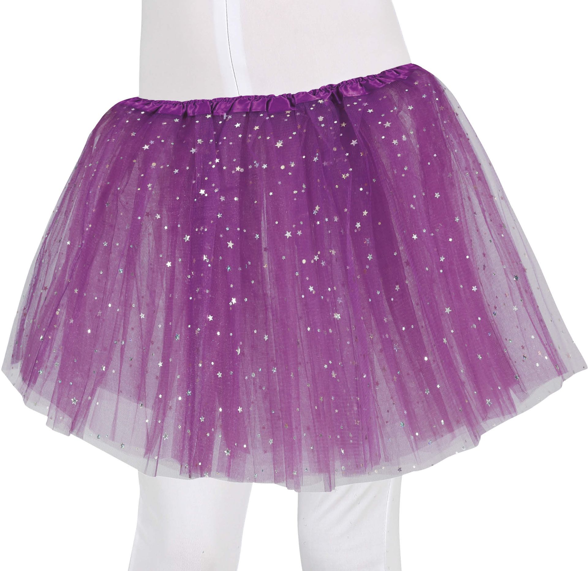 Meisjes Tutu Sterren Hemels Paars 30cm