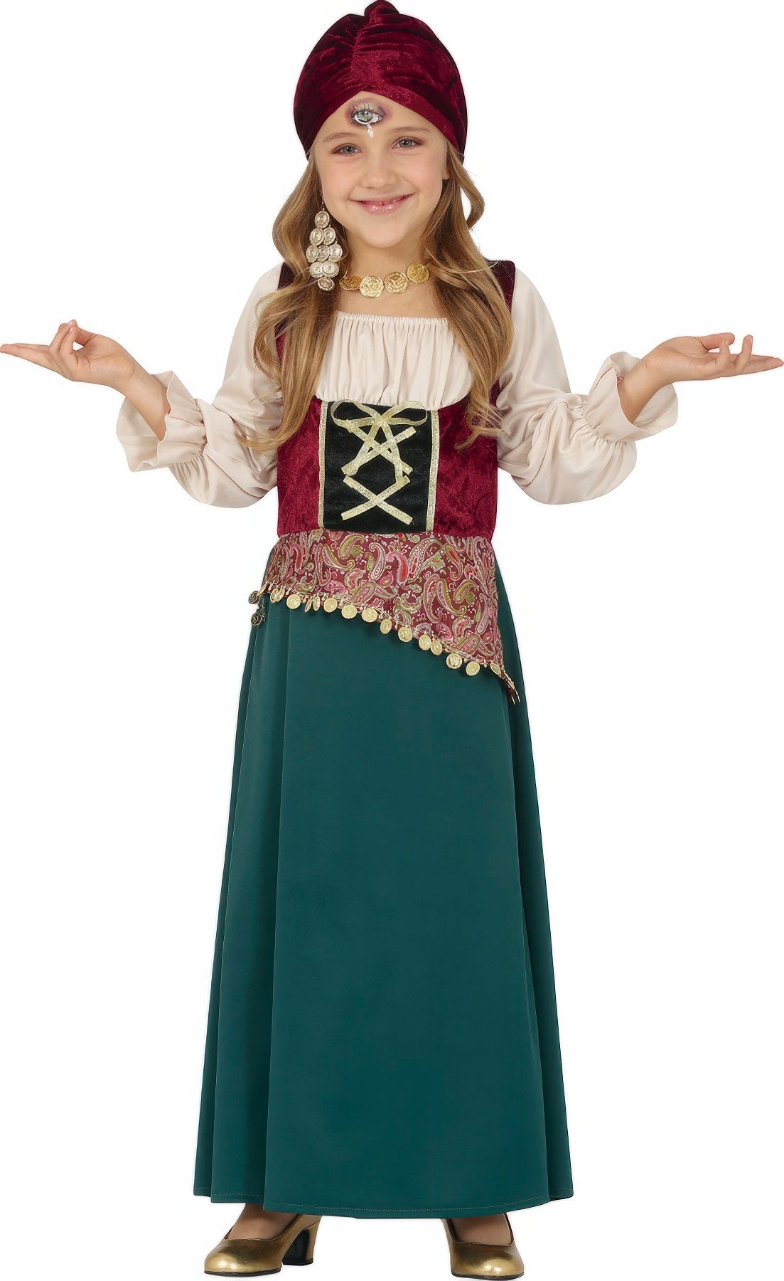 Meisjes Waarzegster Jurk