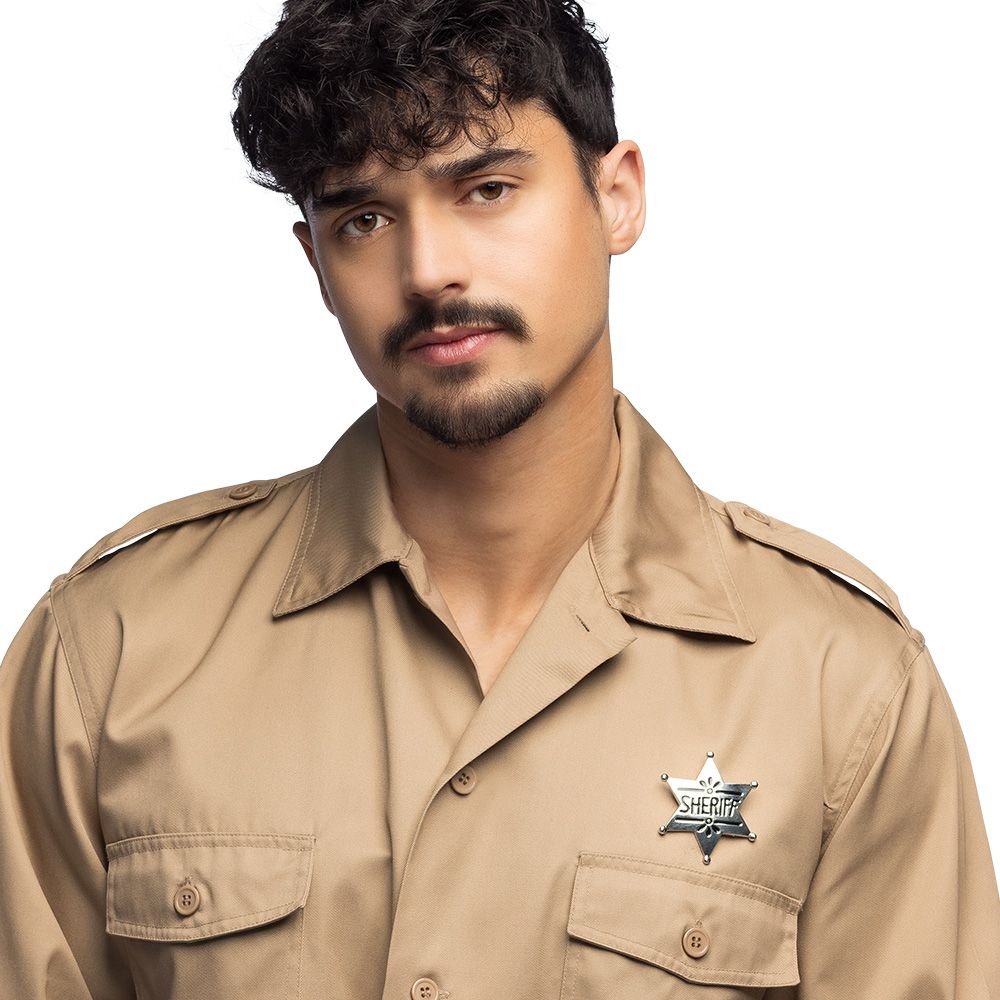 Metalen Sheriff Badge