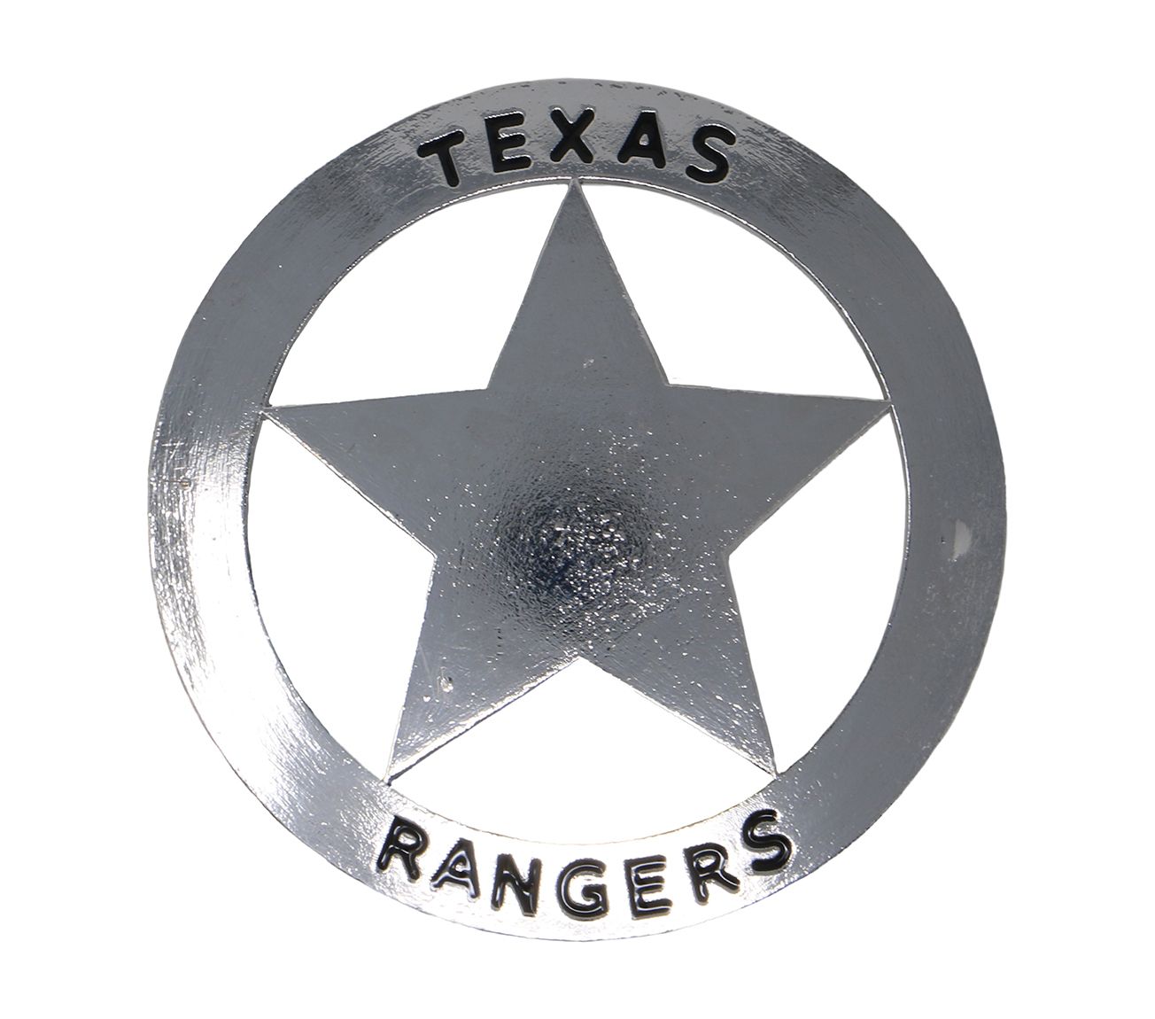 Metalen sheriff cowboy badge
