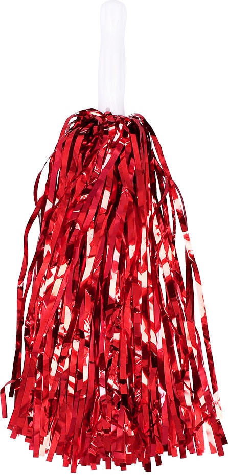 Metallic Rode Pompoms