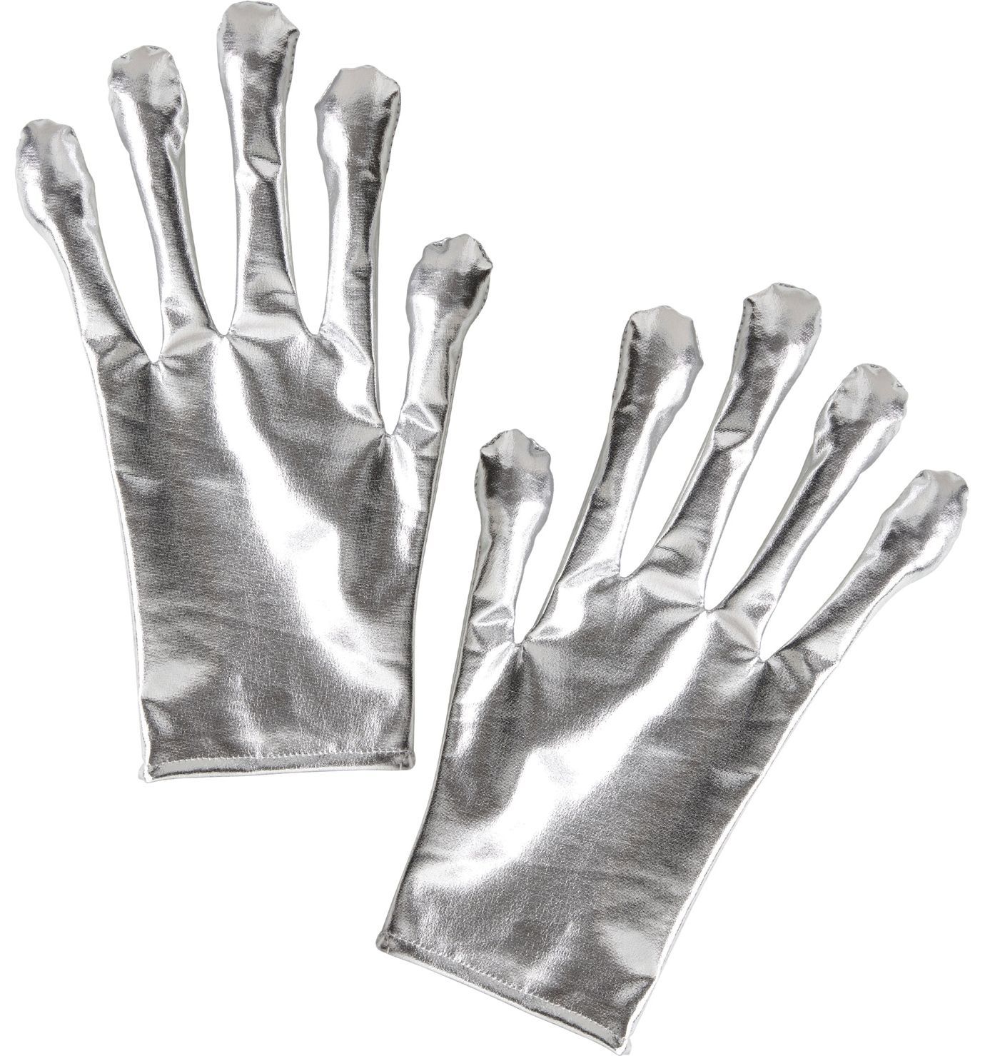 Metallic Space Handschoenen Zilver