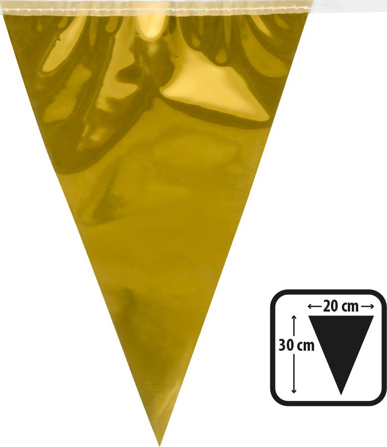 Metallic Vlaggenlijn Goud