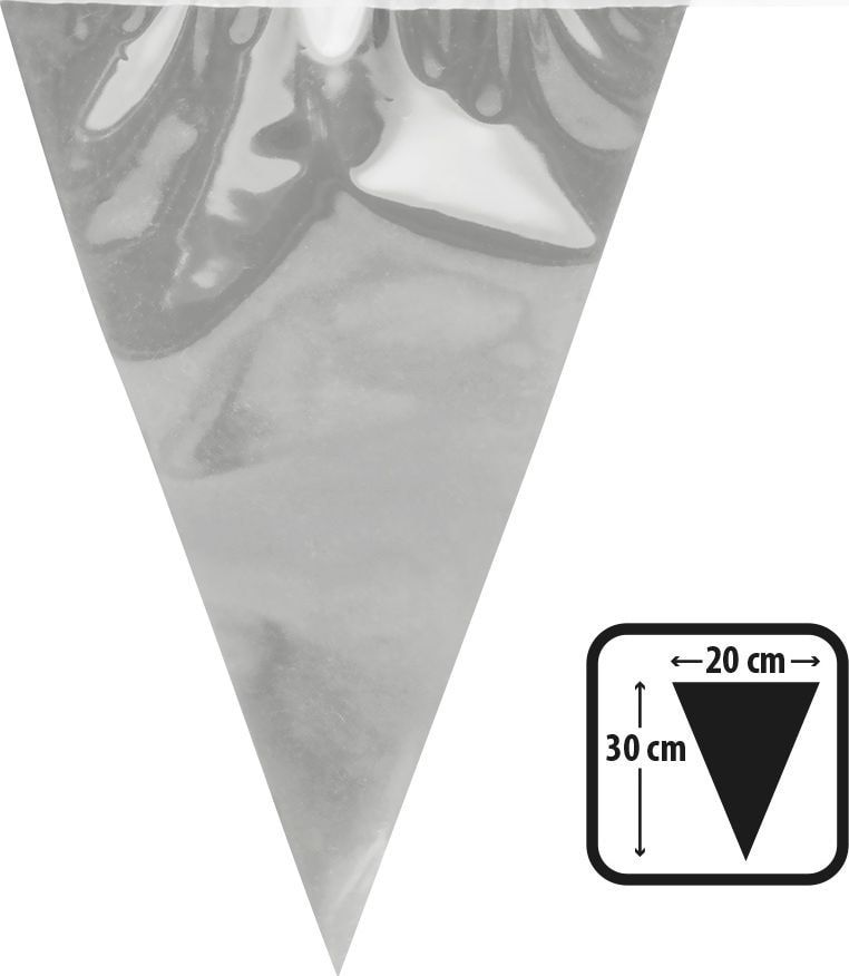 Metallic Vlaggenlijn Zilver