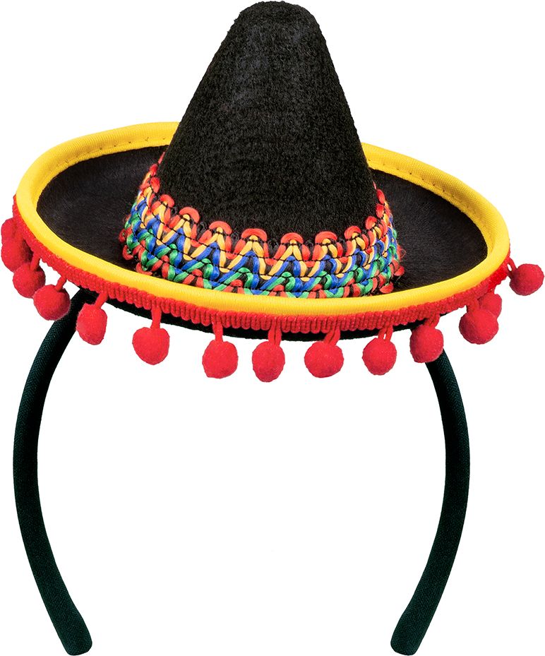 Mexicaanse hoed hoedje haarband