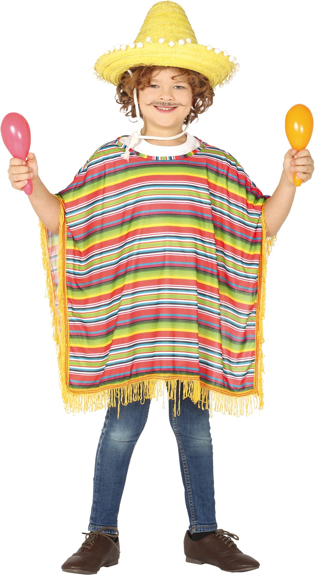 Mexicaanse poncho kind