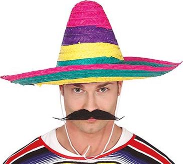 Mexicaanse Sombrero Veelkleurig