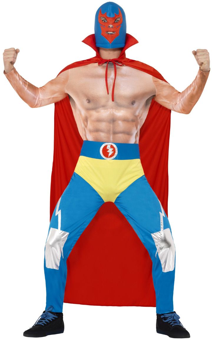 Mexicaanse Worstelaar Kostuum