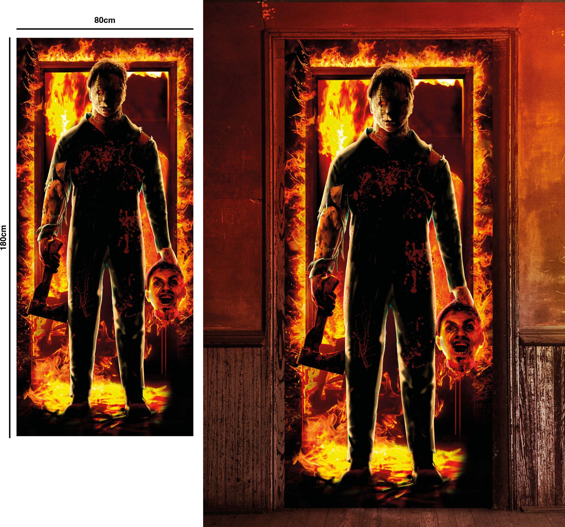 Micheal Myers Deur Decoratie