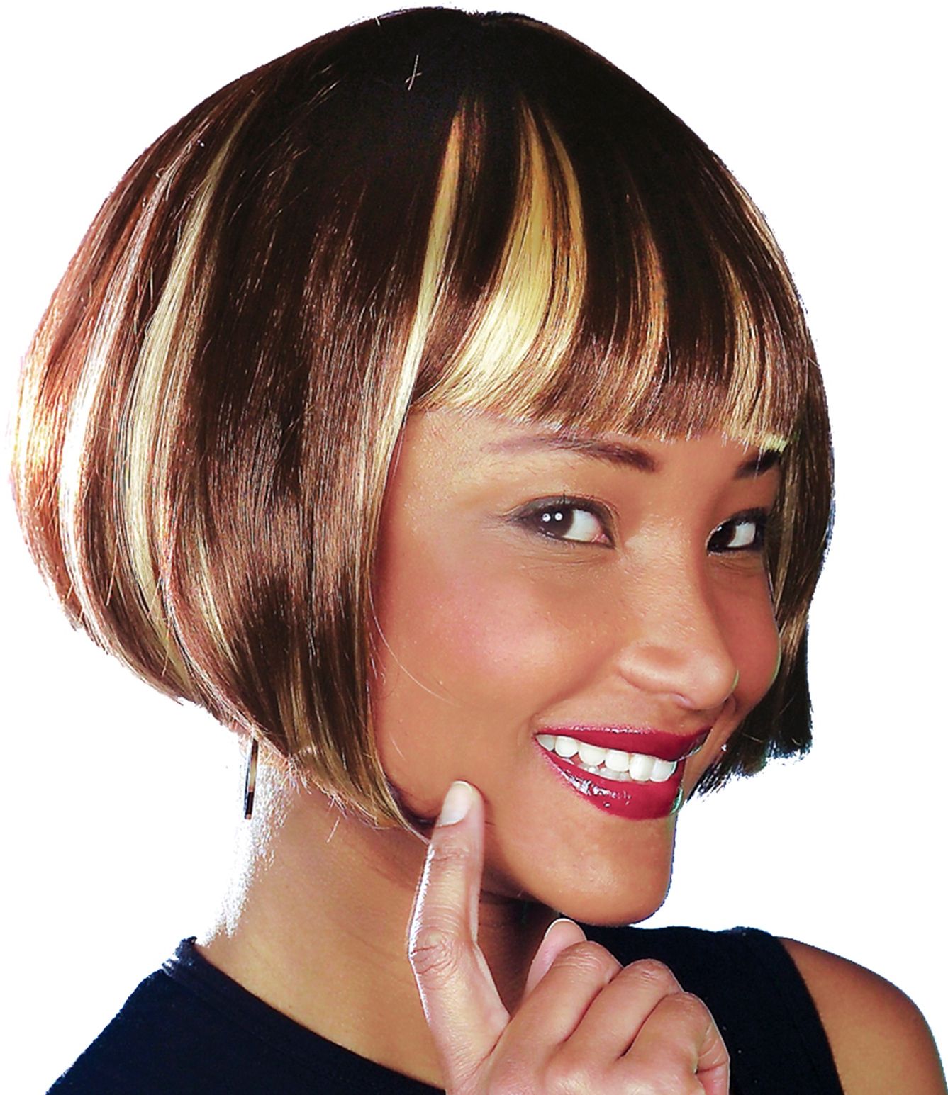 Michelle Highlights Pruik