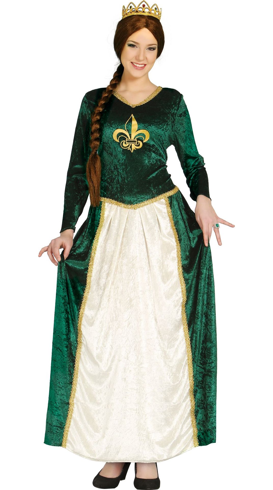 Middeleeuwen Koningin Jurk