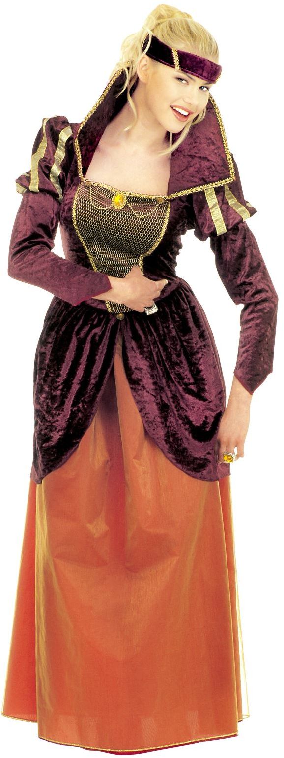 Middeleeuwen Koningin Kostuum