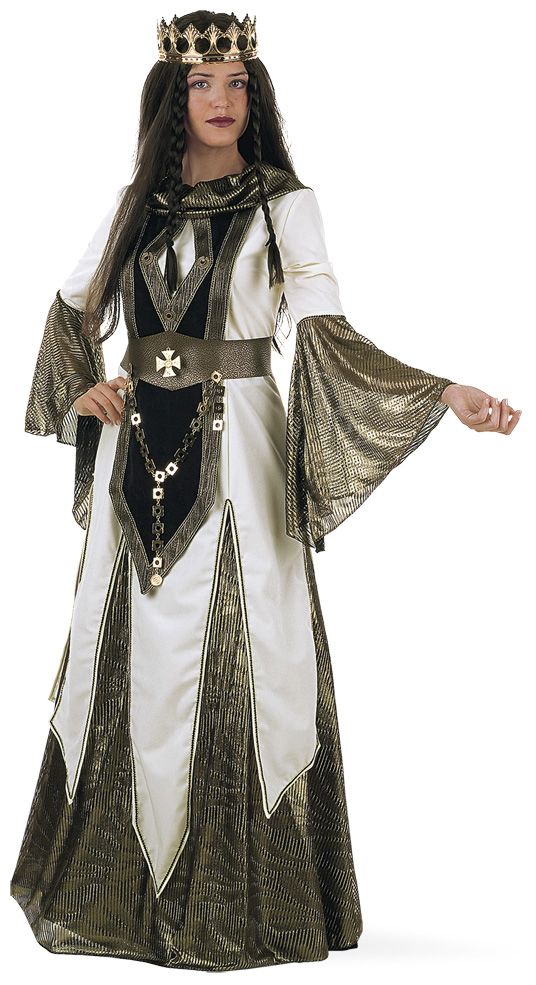 Middeleeuwen Lange Koningin Jurk