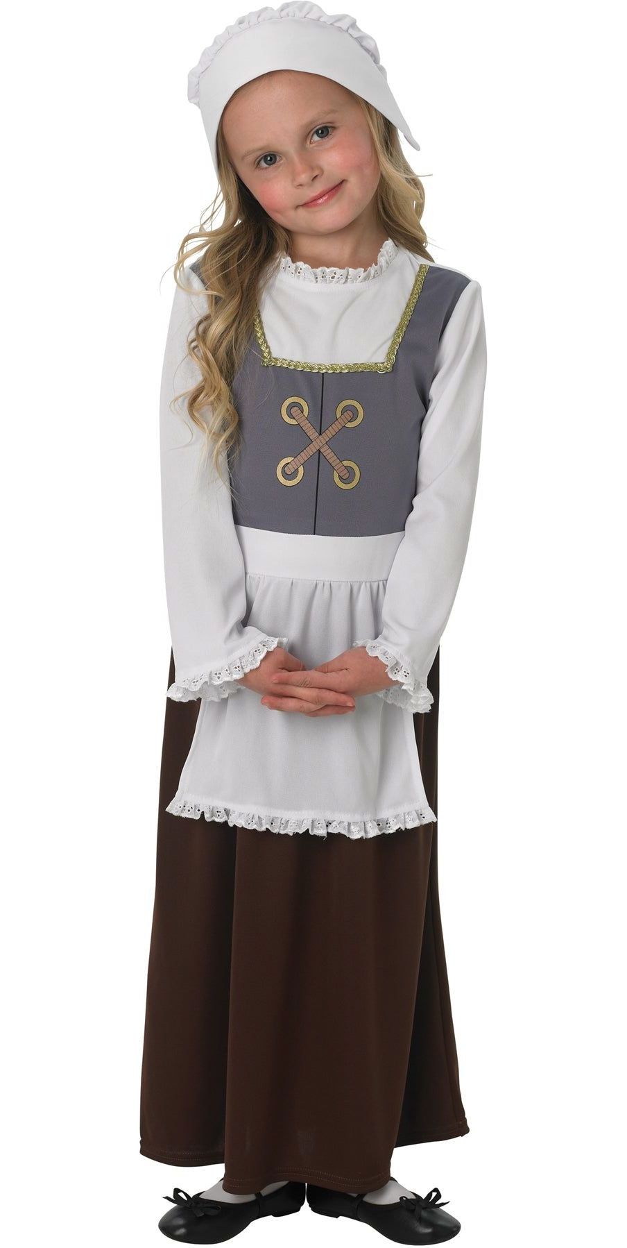 Middeleeuws Boerin Kostuum Kinderen