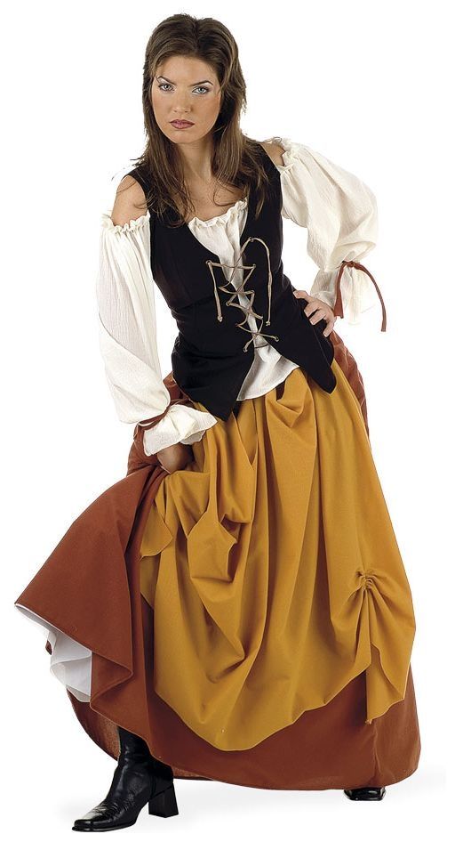 Middeleeuws Boerinnen Jurkje