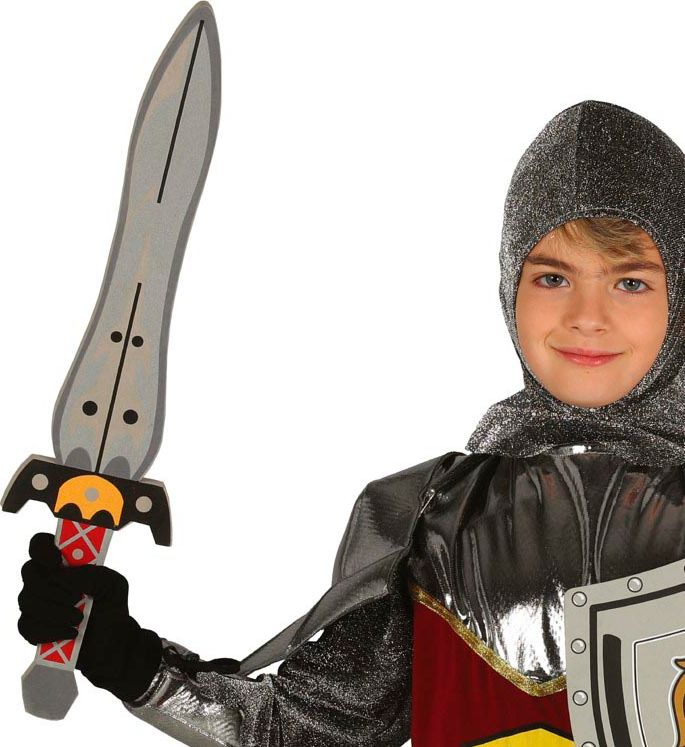 Middeleeuws Ridder Zwaard Foam