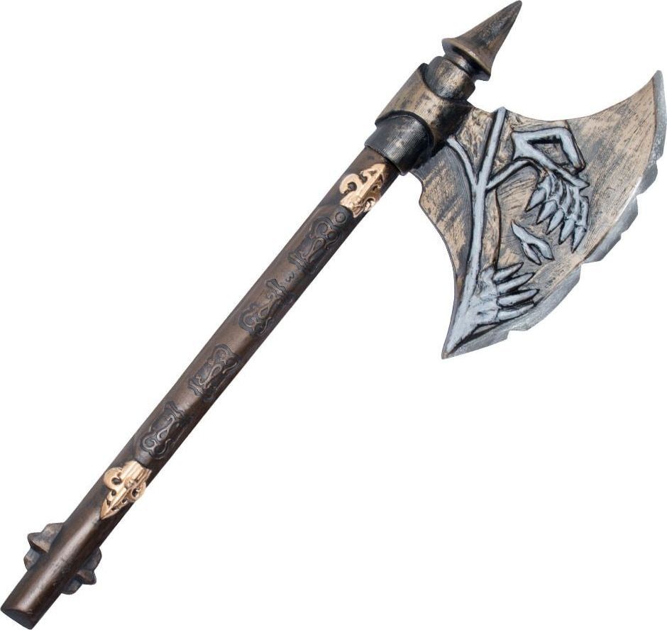 Middeleeuwse Bijl met Schedel