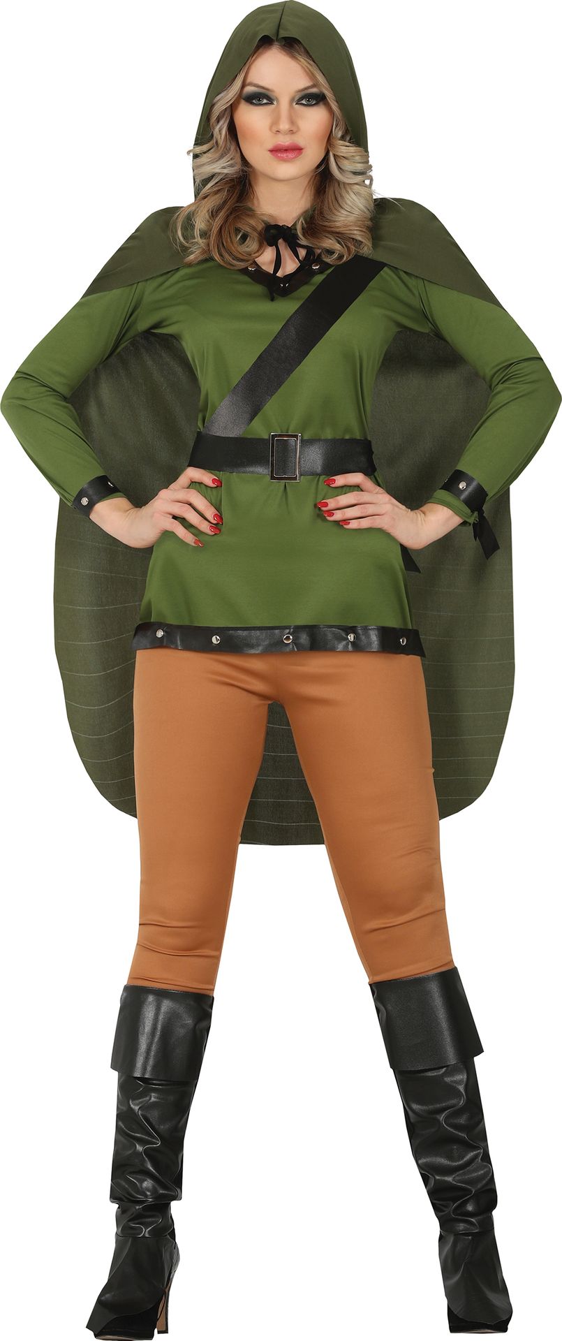 Middeleeuwse Boogschutter Dames Outfit