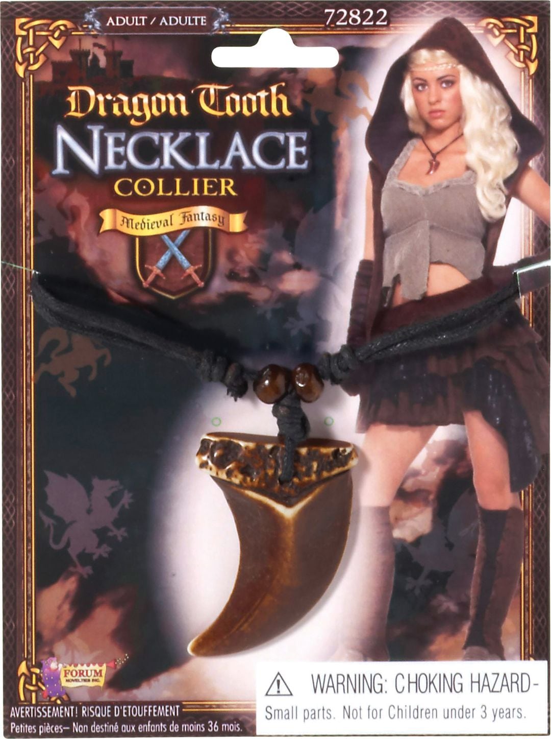 Middeleeuwse Drakentand Ketting