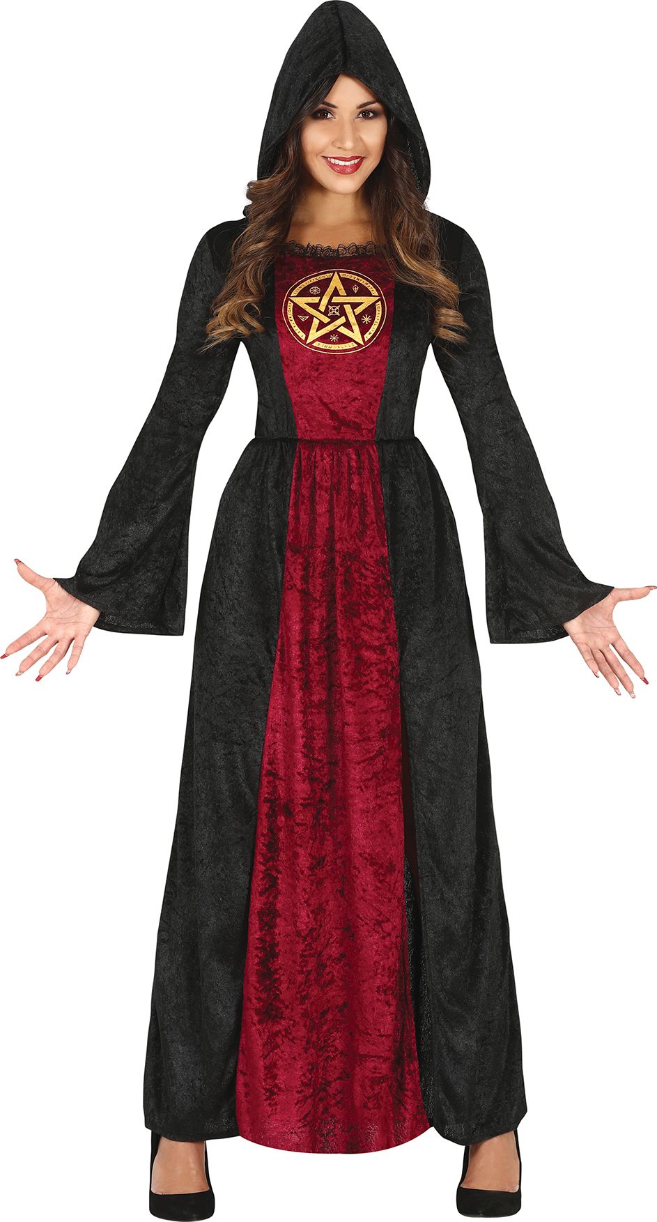 Middeleeuwse Heks Kostuum Vrouw