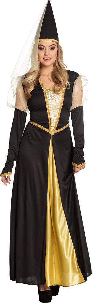 Middeleeuwse jonkvrouw isolde jurk vrouw