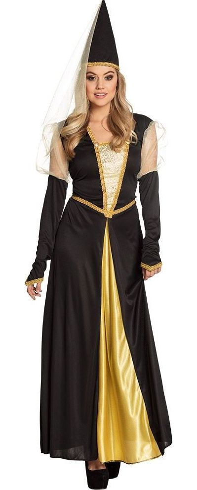 Middeleeuwse Jonkvrouw Isolde Jurk Vrouw