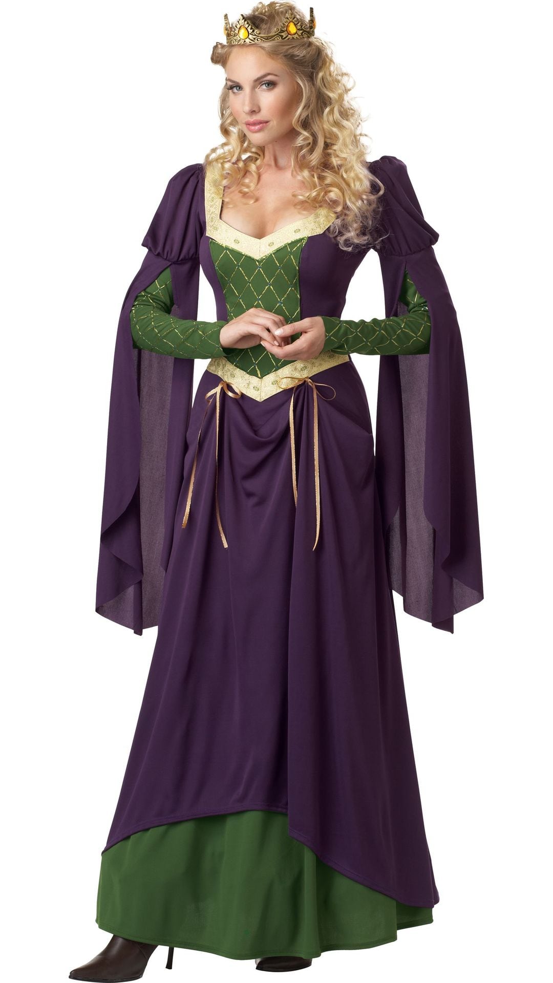Middeleeuwse koninginnen jurk