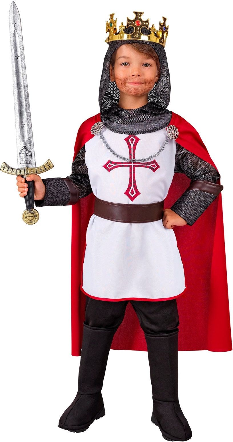 Middeleeuwse Ridder Koning Kostuum Jongens