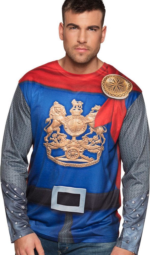 Middeleeuwse Ridder Shirt Heren