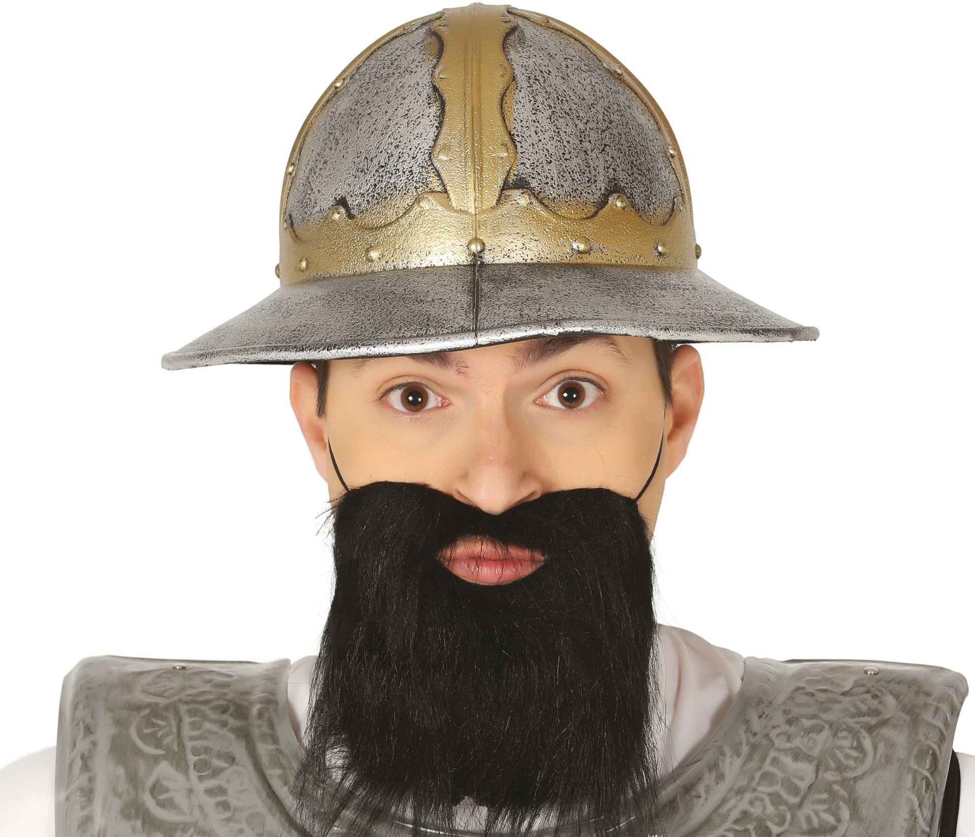 Middeleeuwse soldaten helm