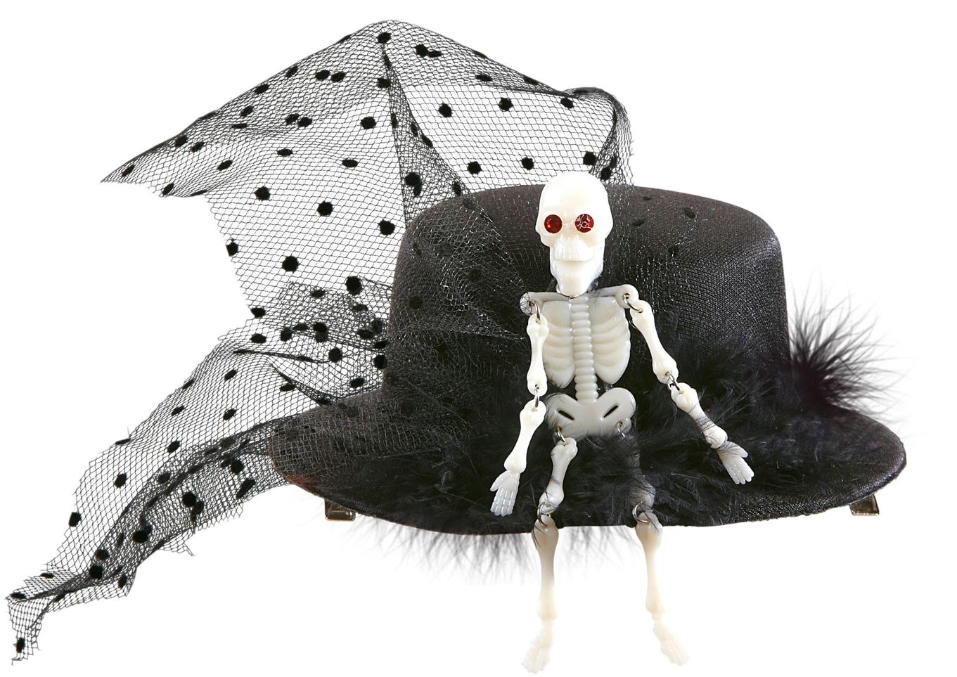 Mini Hoedje met Skelet