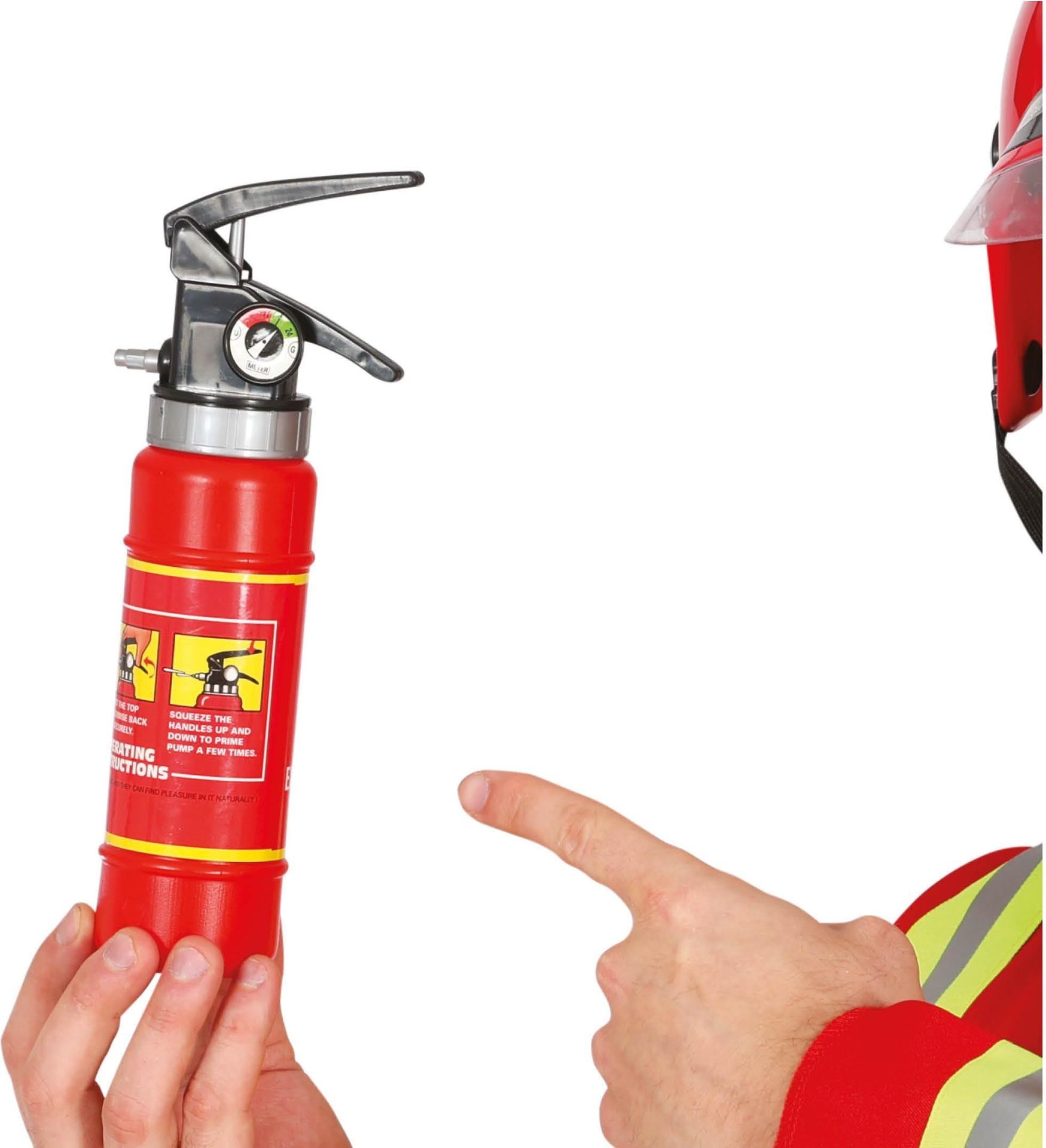 Mini Neppe Brandblusser Brandweer 23cm