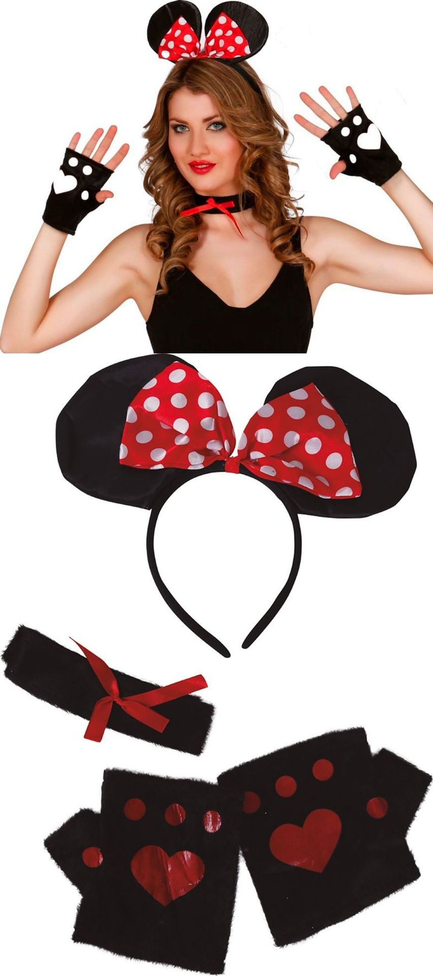 Minnie Mouse Accessoire Set