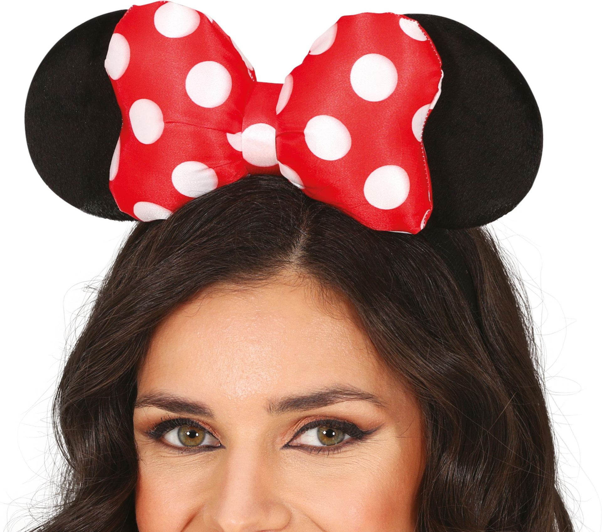 Minnie Mouse Oortjes en Strik Haarband Dames