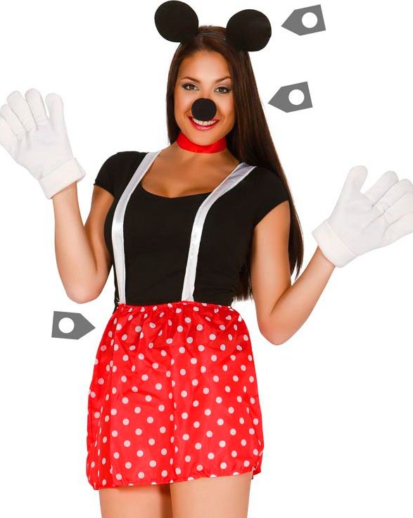 Minnie Mouse Setje Accessoires