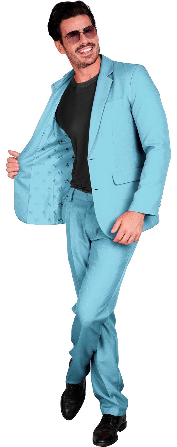 Mister Baby Blue Feest Maatpak Heren