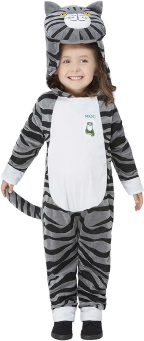 Mog The Cat Kinderkostuum Grijs