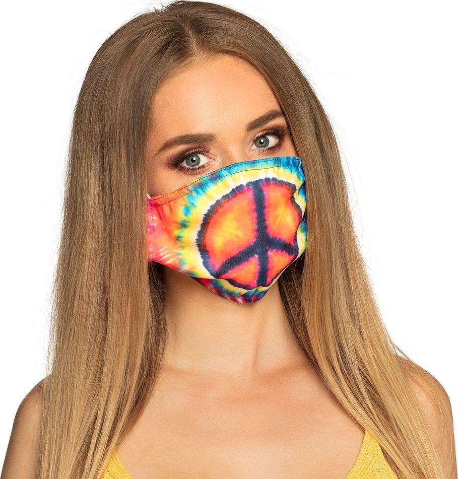 Mondkapje Peace Teken