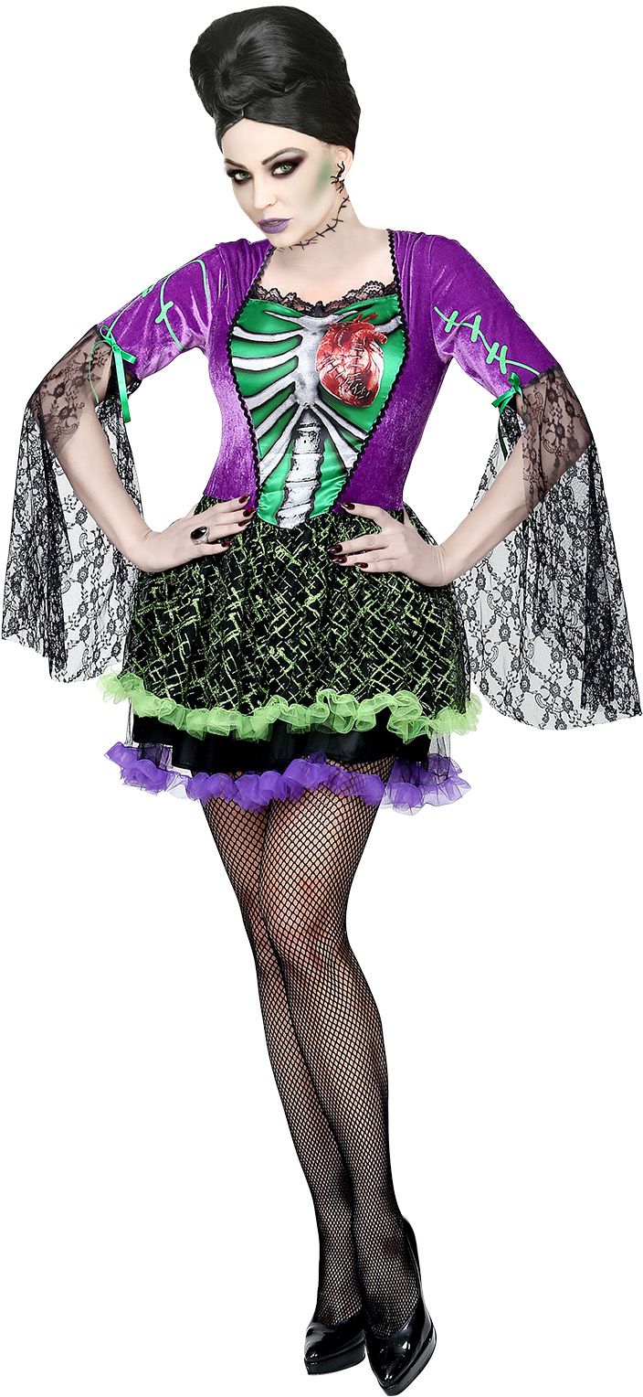 Monster Bruid Jurk Dame