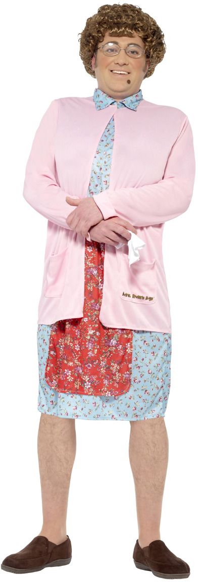 Mrs Brown Mannen Kostuum