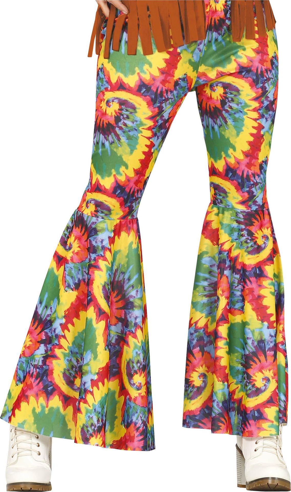 Multicolor Hippie Broek 60's Stijl