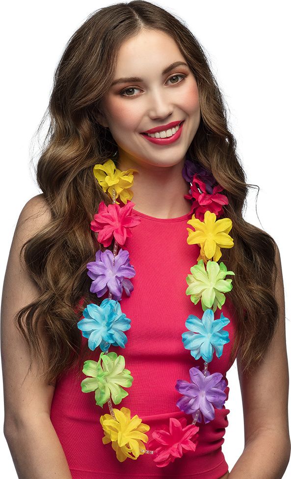 Multikleur Hawaiikrans