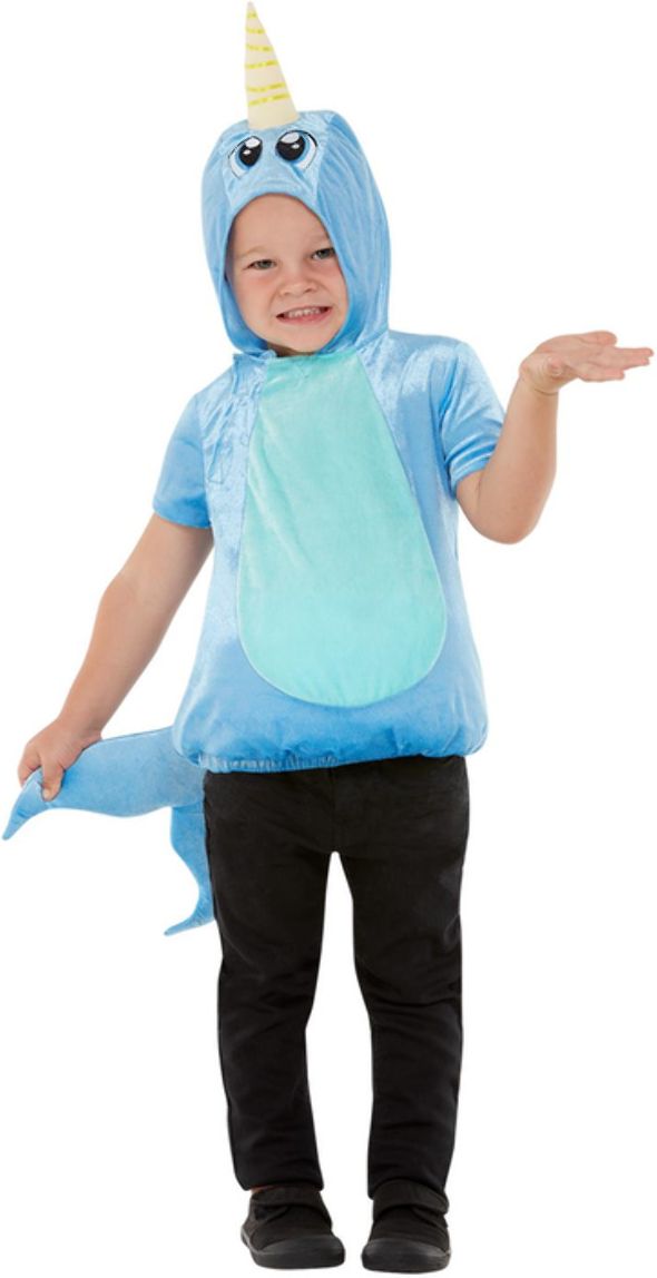 Narwal Eenhoorn Van De Zee Kostuum Kind