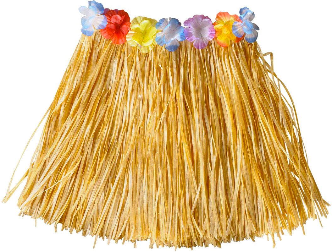 Naturel Hawaii Rokje met Bloemenriem