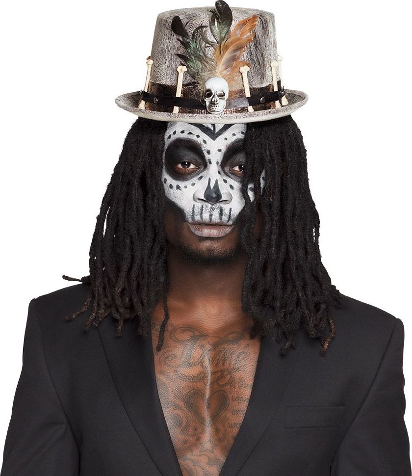 Nawu Voodoo Hoed met Veren