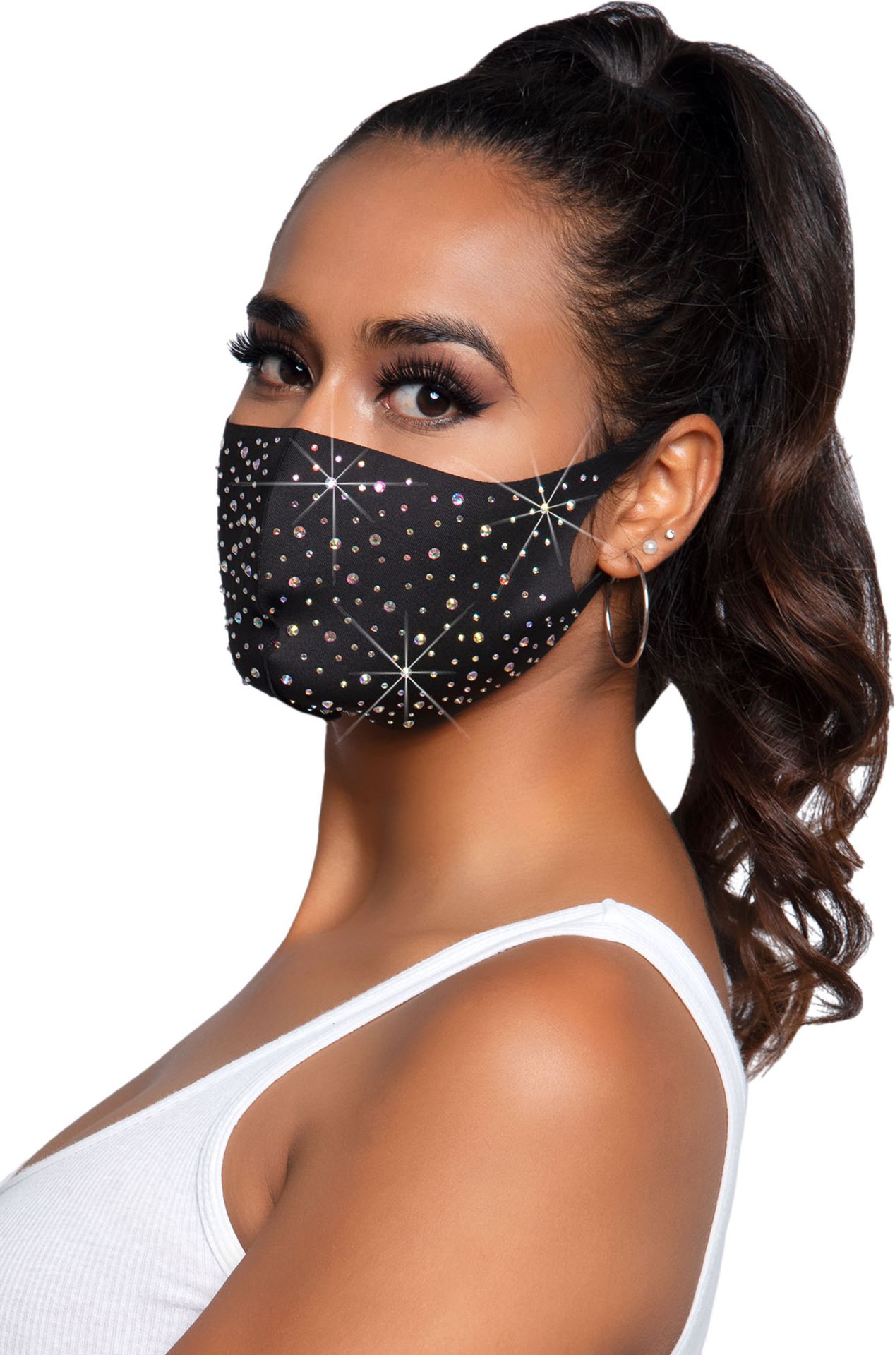 Naya Strass Steentjes Mondmasker
