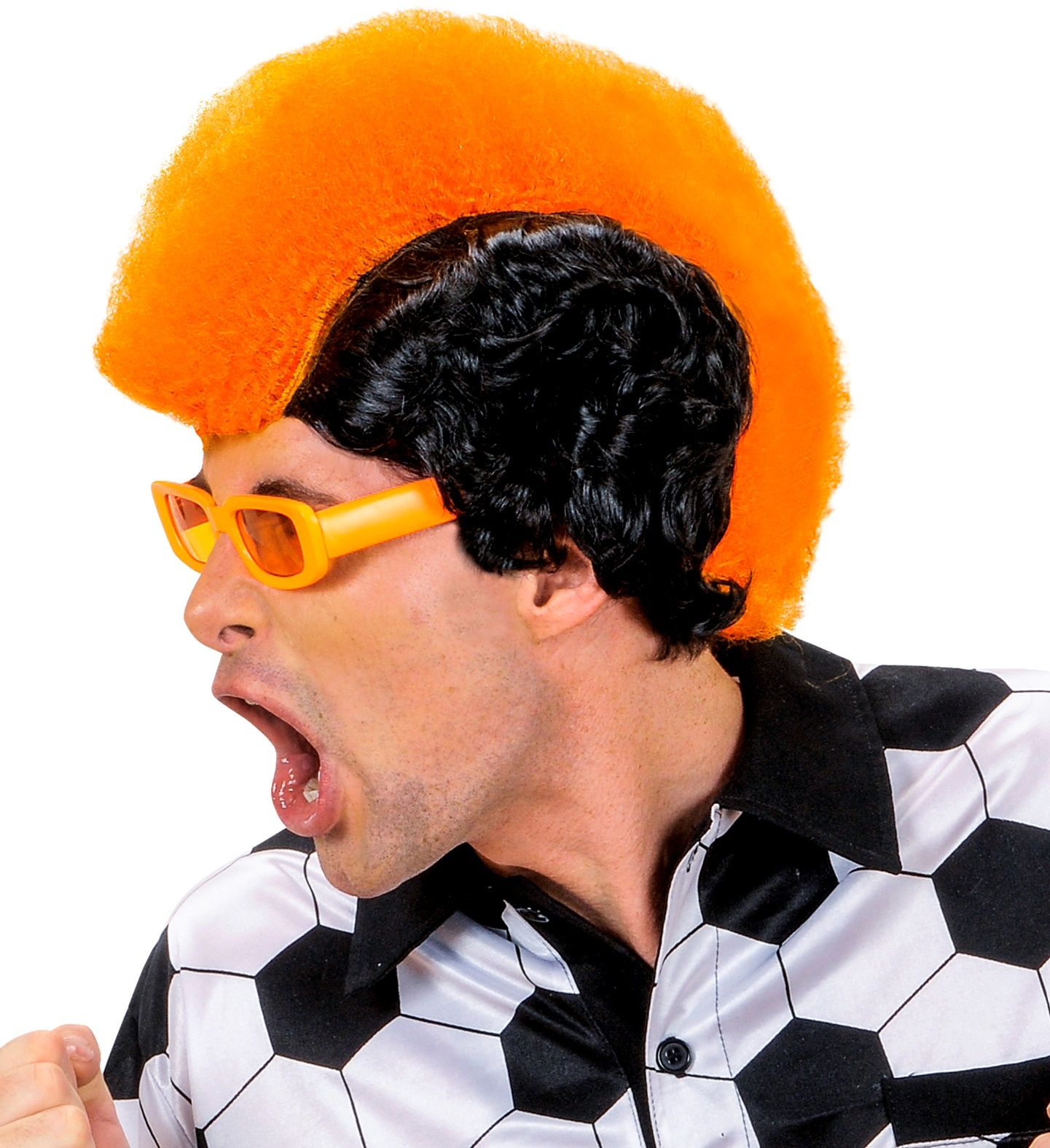 Nederland Hanenkam Pruik