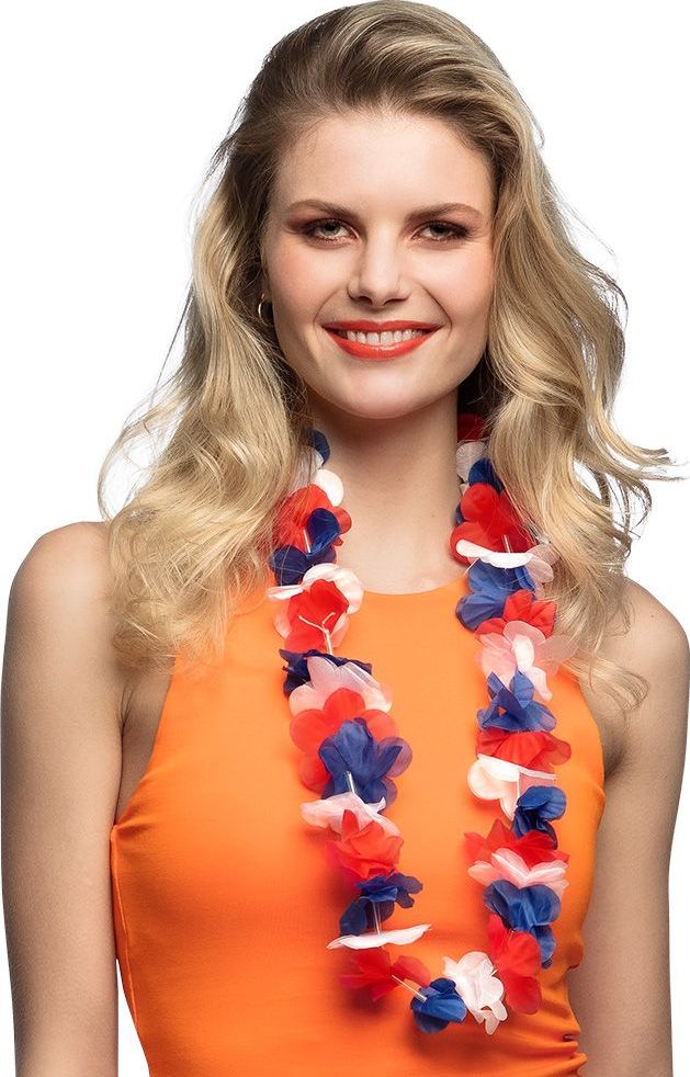 Nederland Hawaii Krans Rood Wit Blauw